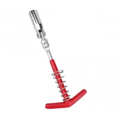 Ключ свечной с карданом 16mm (Красный) А58:4