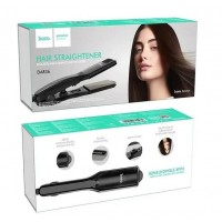 Выпрямитель для волос с керамическим покрытием Hoco DAR36 (black) / плойка, утяжок
