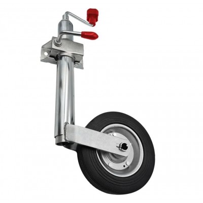 Колесо опорное для прицепа с хомутом