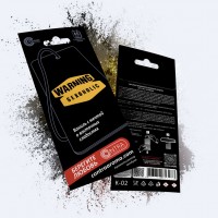 Ароматизатор подвесной Contra Aroma на зеркало картон "WARNING SEXOHOLIC" (Ваниль с мечтой о восточных сладостях)