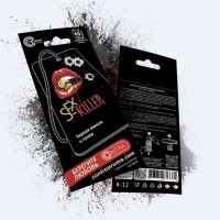 Ароматизатор подвесной Contra Aroma на зеркало картон "SEX KILLER" (Черная ваниль и ликер)