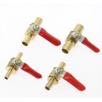 Кран шаровый из латуни 8 мм