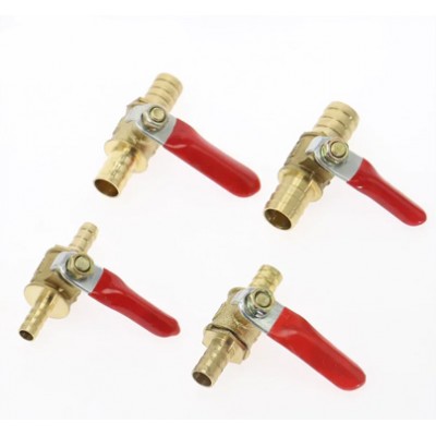 Кран шаровый из латуни 4 мм