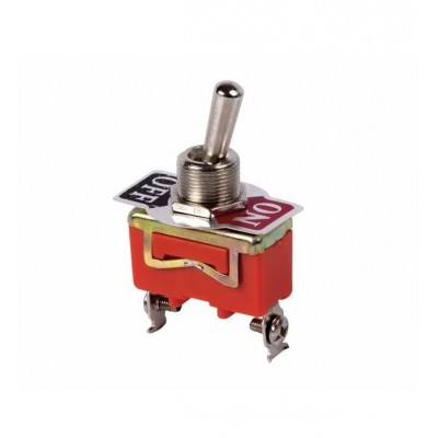 Тумблер металлический ON-OFF однополюсный