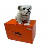 Игрушка в салон MS16 Собачка качающая головой Бульдог