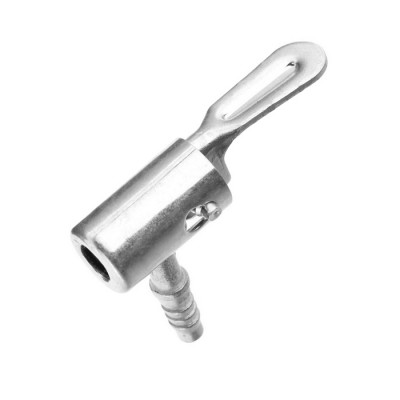 Наконечник насоса быстросъемный угловой 6