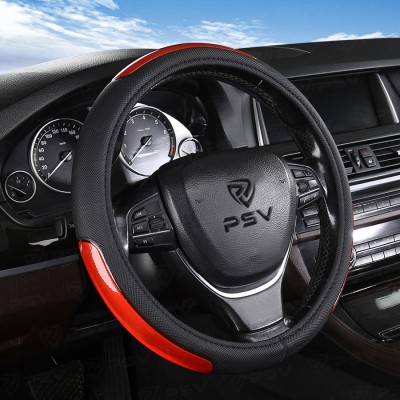 Оплетка на руль PSV KOSMOS (Красный) M,экокожа