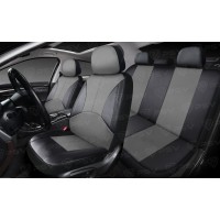 Чехлы PSV Imperial Next (Черный-Серый), экокожа