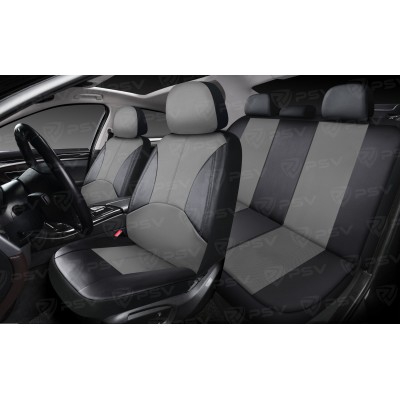 Чехлы PSV Imperial Next (Черный-Серый), экокожа