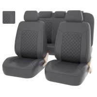 Чехлы PSV Elegant Next (Серый), ромб + экокожа Чехлы PSV Elegant Next (Серый), ромб + экокожа