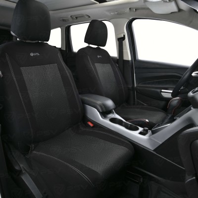 Чехлы GTL Jakkard (Черный), полиэстер + жаккард