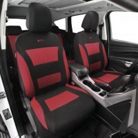 Чехлы GTL Commodore (Бордовый), полиэстер с имитацией кожи