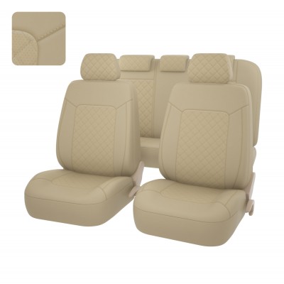 Чехлы PSV Elegant Next (Бежевый), ромб + экокожа