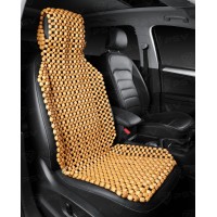 Накидка массажная PSV P2003 BIG (большая) деревянные косточки (Бежевый), 1 шт.