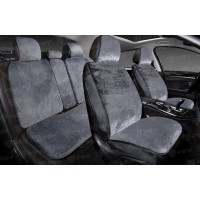 Накидки 2D PSV искусственный мех Mutton (Темно-Серый), компл.