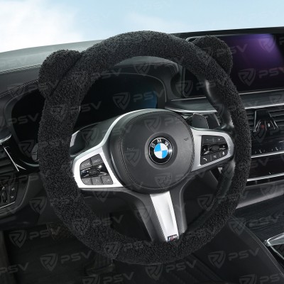 Оплетка на руль искусственный мех PSV ALPAKA (Черный) M