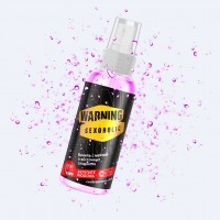 Ароматизатор Contra Aroma на зеркало картон + спрей 30 мл. "WARNING SEXOHOLIC" (Ваниль с мечтой о восточных сладостях)