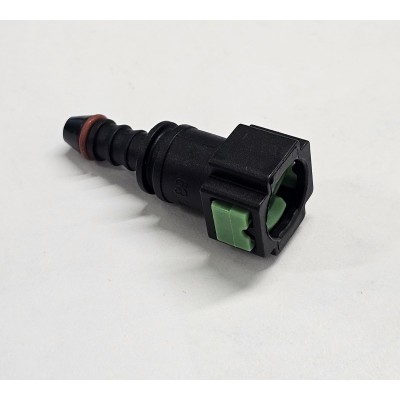 Быстросъемный штуцер топливной трубки прямой 8 мм