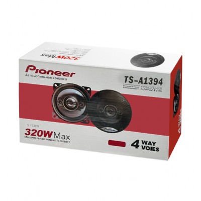 Динамики автомобильные Pioneer TS-A1394 13см.