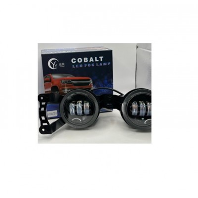 ПТФ Шевролет COBALT с регулировкой, 3 линзы (белый)