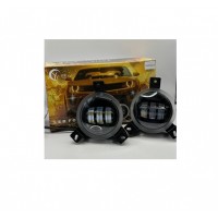 ПТФ Daewoo MATIZ с регулировкой, 3 линзы (белый)