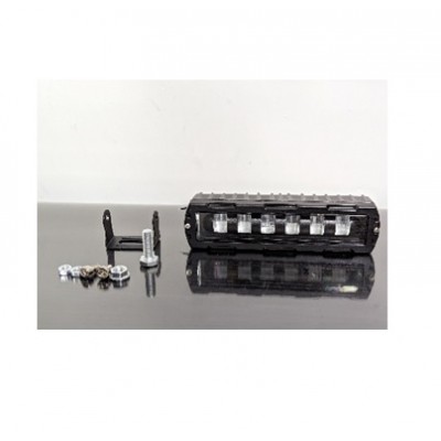 ПТФ Y-W02 (6 линз, белый\желтый свет + стробоскоп)