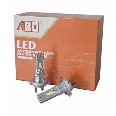 Лампа светодиодная А80 ZW1 H7 4000LM 6000K