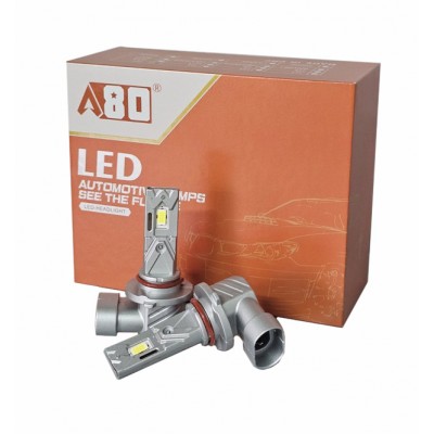 Лампа светодиодная А80 ZW1 HB3 4000LM 6000K