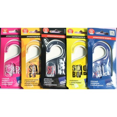 Ароматизатор  Contra на зеркало гелиевый 