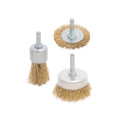 Набор щеток крацовок для дрели Spark Lux 3шт. 